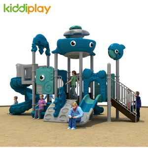 Small Outdoor Playground Dream Ocean Series Slide Equipment