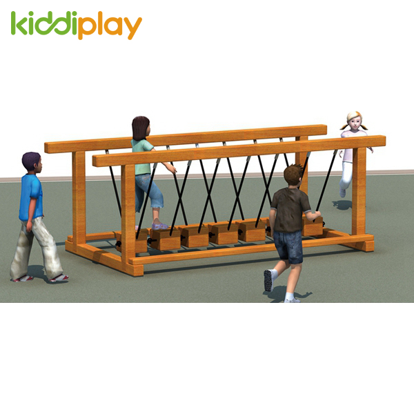 New Kindergarten Kids Outdoor Wooden Series Playground Equipment
