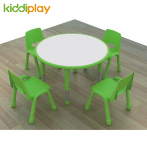 Beautiful Children Furniture Plastic Kids Round Stool Table