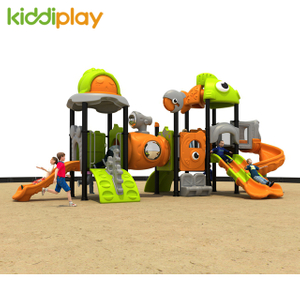 Used Children Park Plastic Slide Outdoor Playground Equipment for Sale