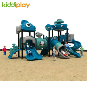 Hot Commercial Kids Outdoor Playground Home Ocean Series Equipment for Sale