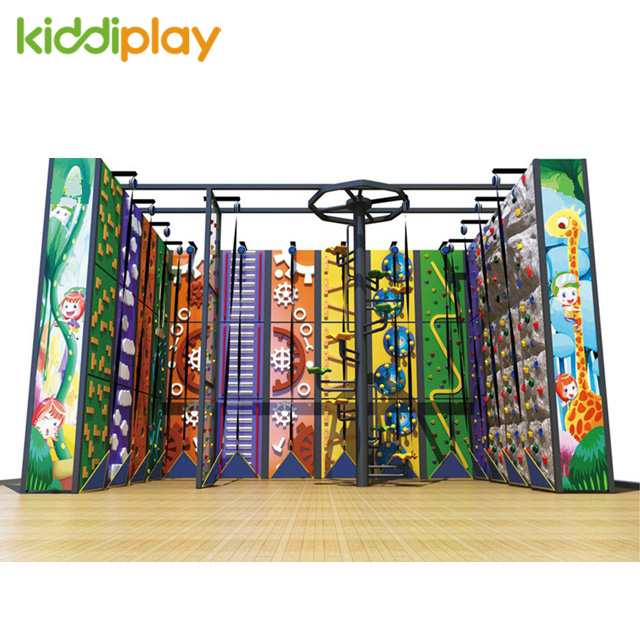 Large Customized Design Indoor Climbing Wall Playground for children