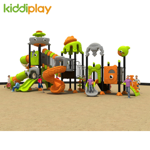 Cute Children Kindergarten Playground Plastic Slide Outdoor Ocean Series 
