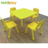 Color MDF Top Children Table Chair for Kindergarten