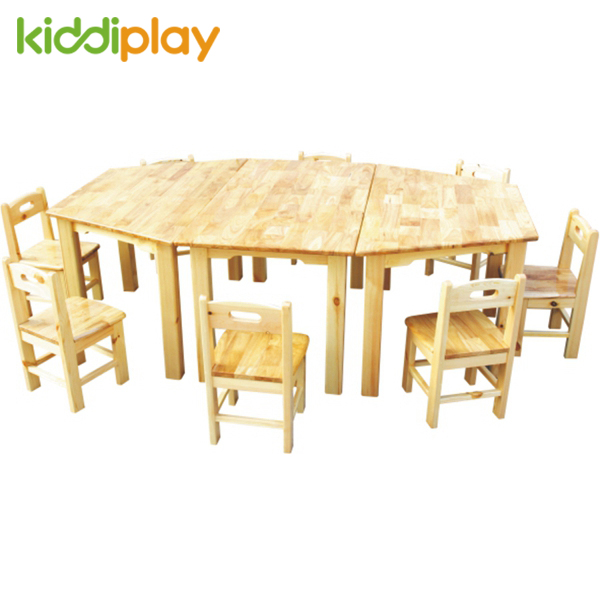 School Wooden Table And Chair