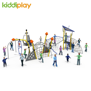  Outdoor Park Kids Rope Playground Climbing Set