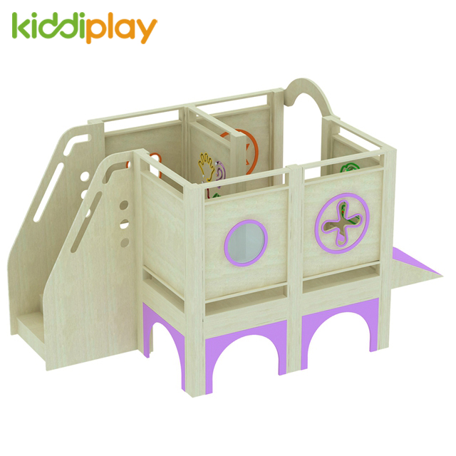 Wood Play House Indoor Soft Playground Toys Equipment for Kids