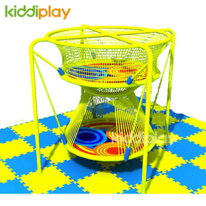 Commercial Children Indoor Playground Colorful Rainbow Climbing Net Equipment