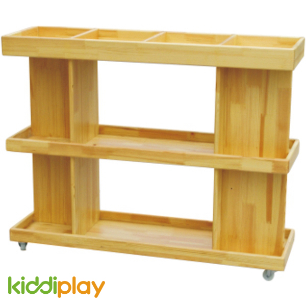 Indoor Children Furniture Wooden Toy Cabinet