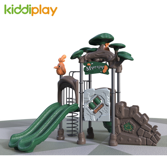Multiplayer Kids Adventure Children Play Slide Plastic Playground Equipment
