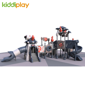 2018 Plastic Children Slide Playground Equipment
