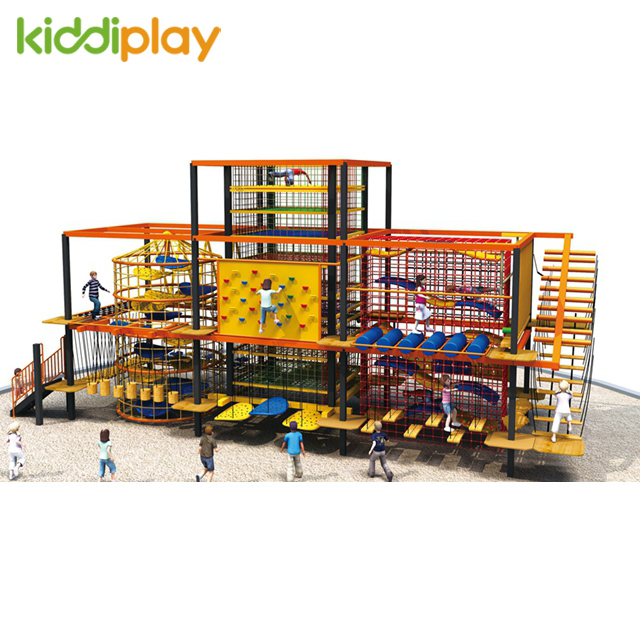 New Design Large Rope Course Outdoor Or Indoor Playground Sports Climbing Adventure