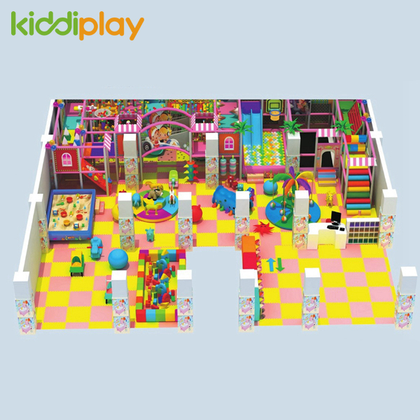 New Design Custom Theme Park Large Children Indoor Plastic Playground