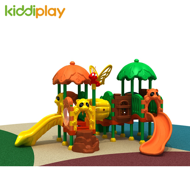 Top quality fairy tale castle kids plastic outdoor playground for sale