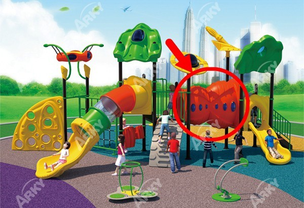 Peanut Barrels Of Amusement Equipment Aluminium Rotational Molding