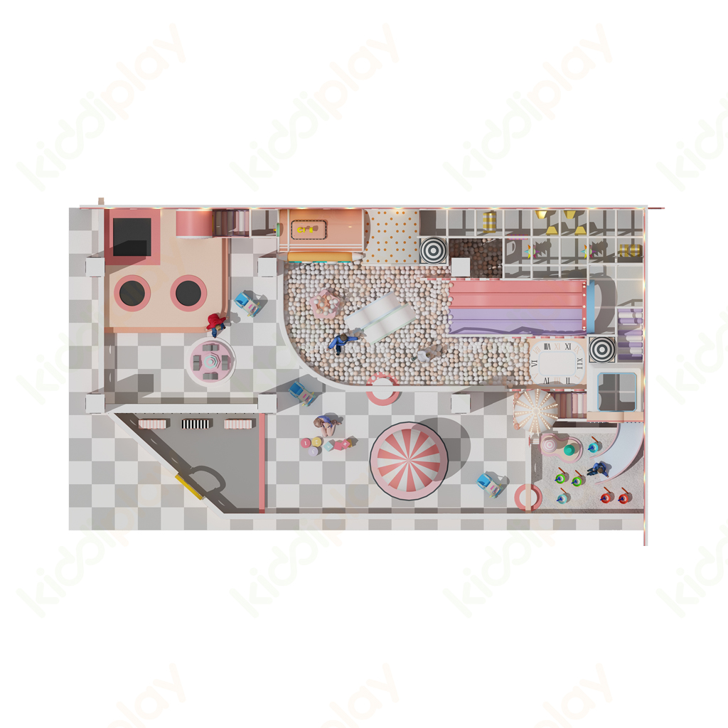 2021 New Indoor Playground Kid's Play Area 
