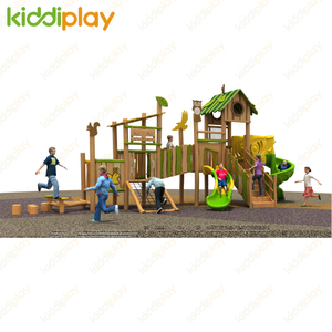New Design Wooden Playground Slide Outdoor Playground Equipment for Children 