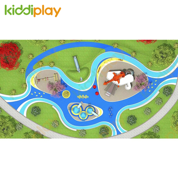 Outdoor playground Customized Family Entertainment Park for children 