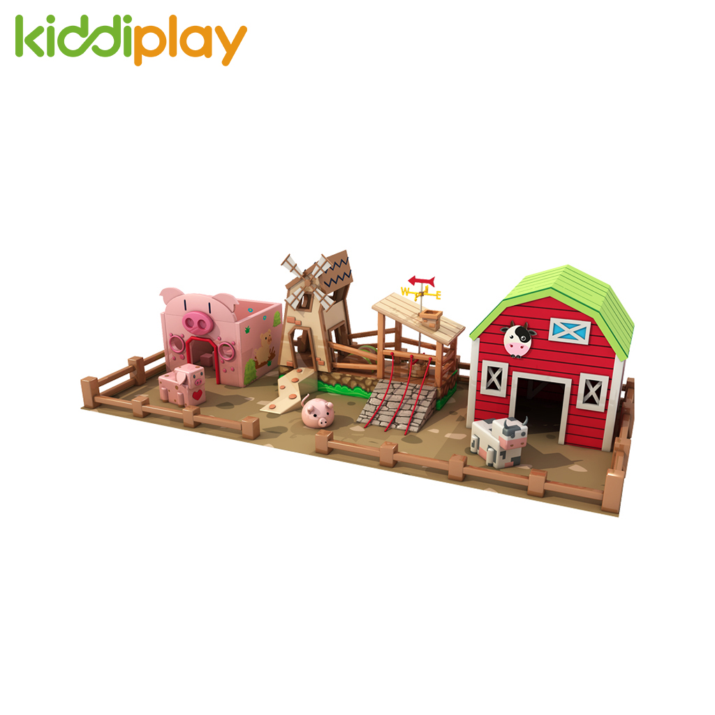 Farm Theme Soft Toddler Play for Kindergarten
