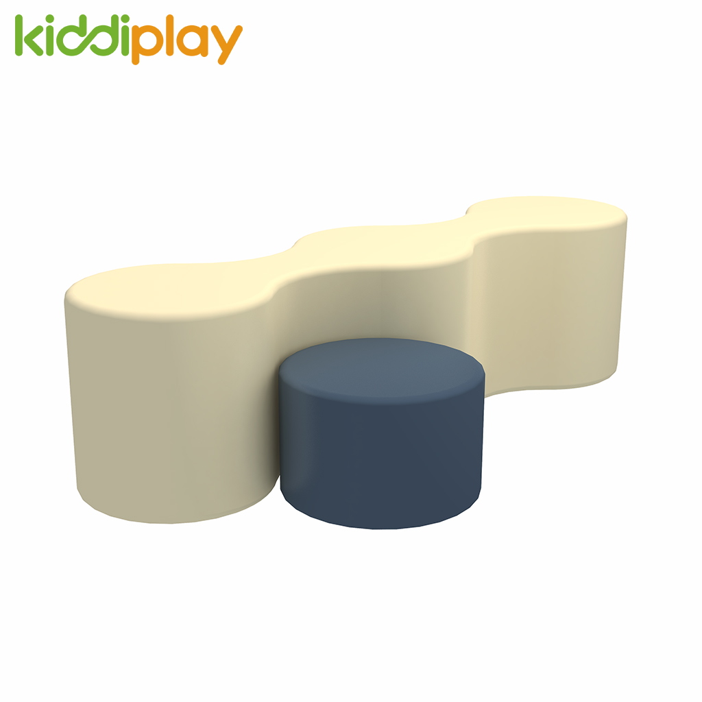 Hot Selling Kids Indoor Playground Soft Sofa And Stool Sets