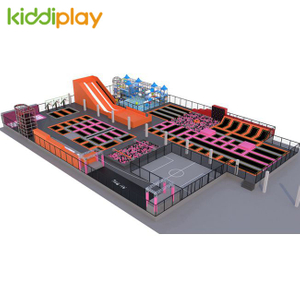 KD11061B multi-function free jump indoor playground Trampoline Park Center