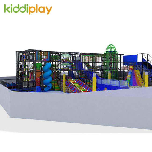 KD11054A Large Parkour Trampoline New Design Jumping Park Center