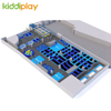 KD11074B Blue Tone Customized Free And Professional Indoor Playground Large Trampoline Park