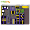 KD11084B Collision between Dinosaur Age And Modern Times Trends Design Kids Playground Trampoline Park Center