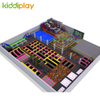 KD11071B Classic And Trends Combination Rainbow Net Indoor Playground Popular Large Trampoline Park