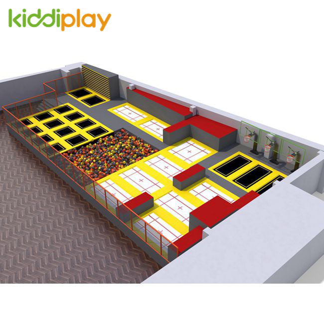 KD11079C High Quality Free And Professional Trampoline Park Center