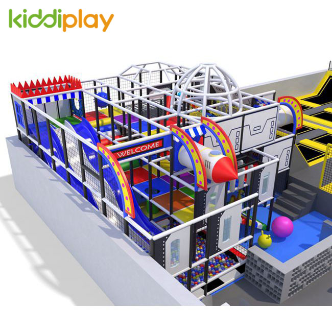 KD11084A Trends Design Kids Playground Trampoline Park Center