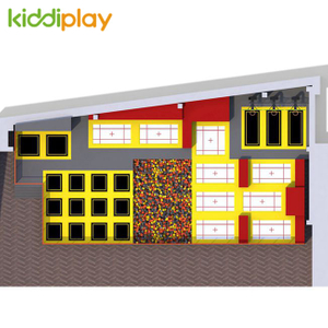 KD11079C High Quality Free And Professional Trampoline Park Center