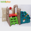 Indoor Lovely Castle Toys Plastic Slide And Swing