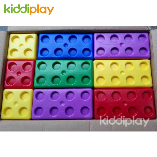 Children Plastic Particles Building Blocks