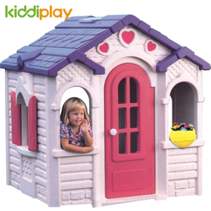 Kids Indoor/Outdoor Plastic Play House Chocolate Play House