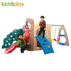 Home Children Outdoor Plastic Slide And Swing