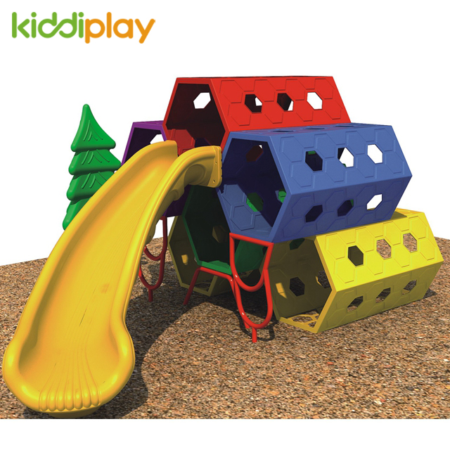 High Quality Kids Game Plastic Climbing Slide
