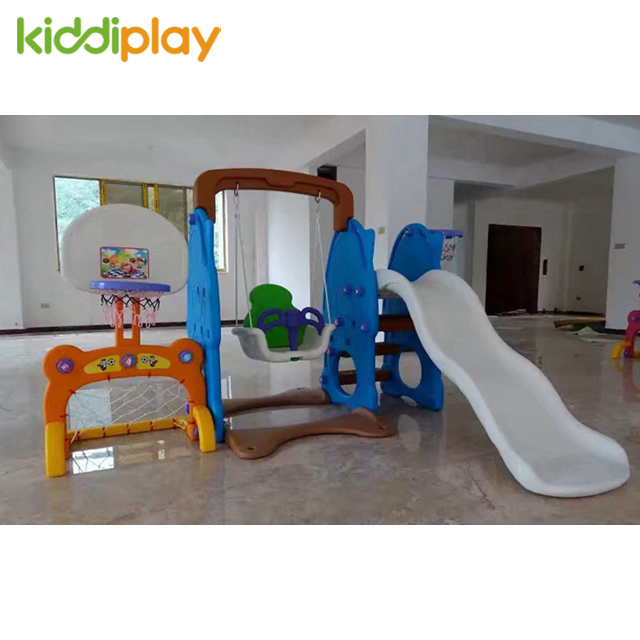 Hot Selling Outdoor Play Toy LLDPE Kids Slide And Swing 